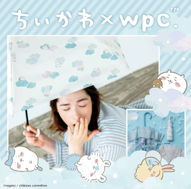 ร่มกันแดดลิขสิทธิ์แท้จากญี่ปุ่น Wpc. x Chiikawa