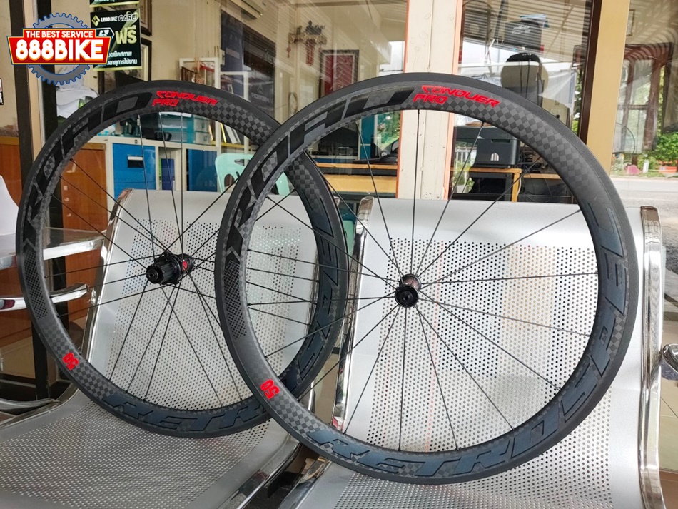 ชุดล้อเสือหมอบ คาร์บอน RETROSPEC CONDUER PRO Carbon Wheelset (RS PRO) ขอบ 50 ,700C ,S483