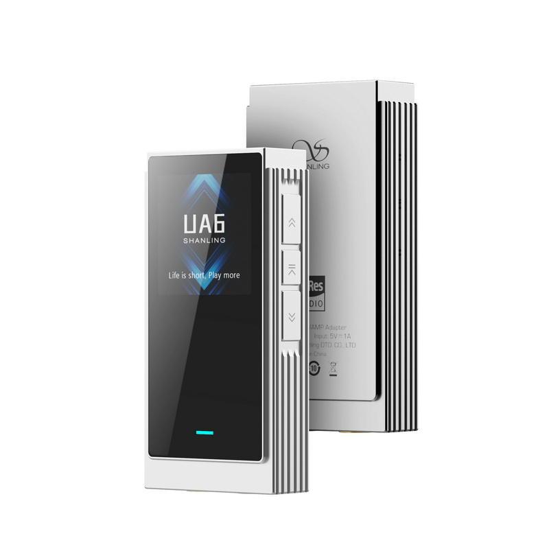 Shanling UA6 DAC/AMP พกพาชิป Cirrus Logic CS43131 x4 รองรับ 32bit/768kHz, Hi-Res ประกันศูนย์ไทย