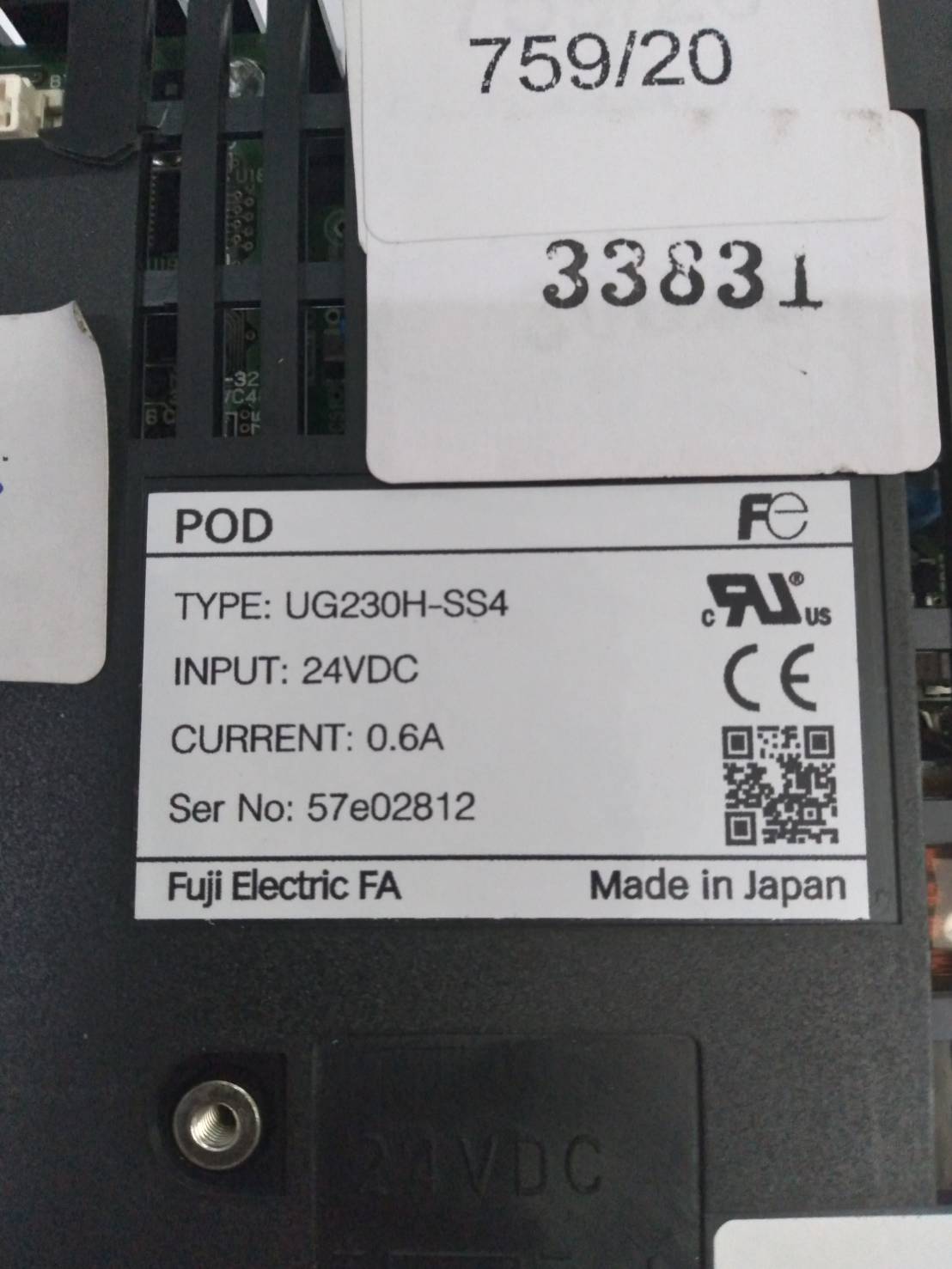 UG230H-SS4 HMI " FUJI "