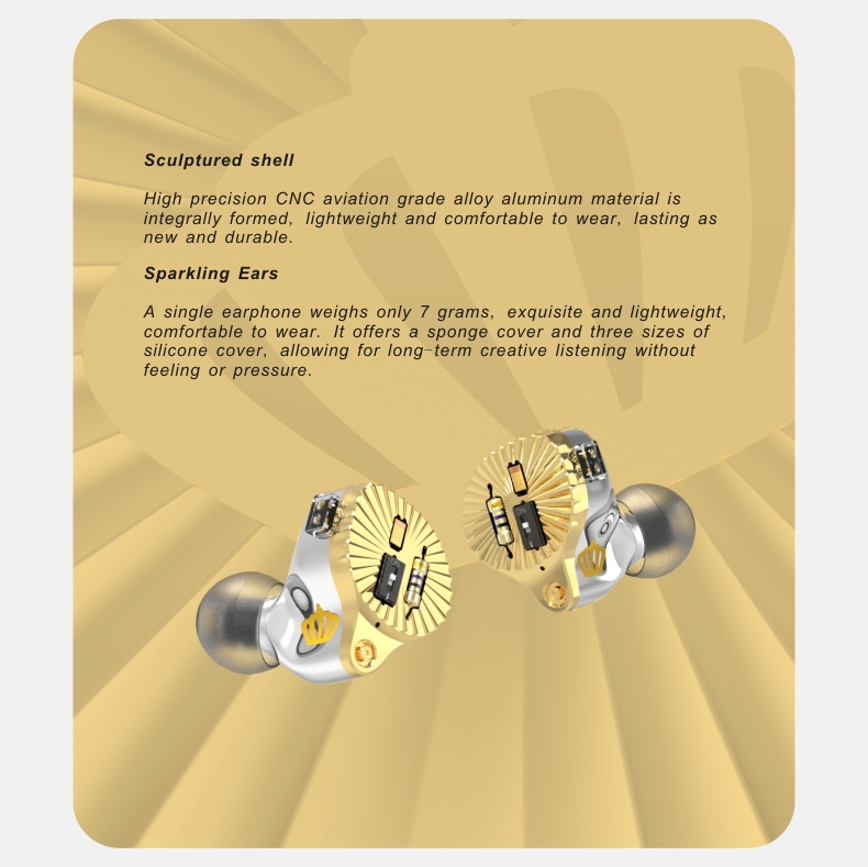 ขาย SuperTFZ Crown หูฟังซีรีส์ Crown สุดพิเศษ IEMs ระดับเรือธง ปรับแต่งโทนเสียงได้ ประกันศูนย์ไทย