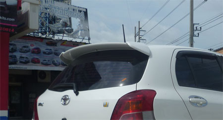 สปอยเลอร์ TRD : YARIS 2009-2011