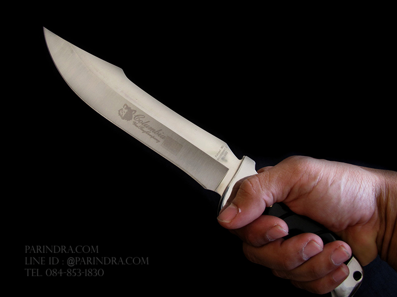 มีดเดินป่า COLUMBIA รุ่น G03 ใบมีดสวย คมมาก สำเนา