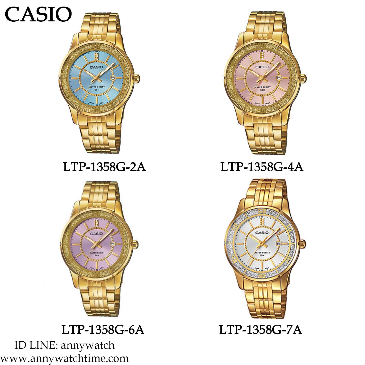 CASIO LTP-1358G-7A