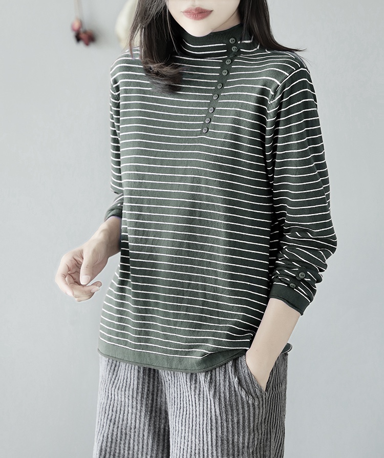 เสื้อยืดไหมพรมคอปีน