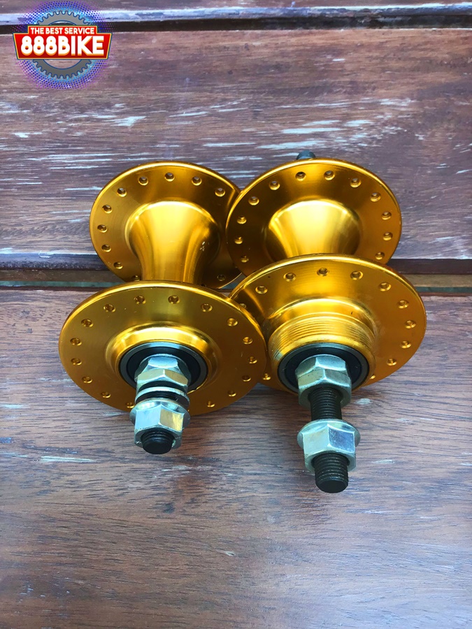 ดุมฟิกเกียร์ Chaser อัลลอยด์ แบร์ริ่ง 36 รู มีสีแดง,ขาว,เงินและ ทอง