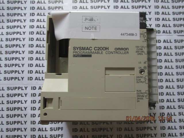 C200H-CPU21-E PLC “ OMRON ”
