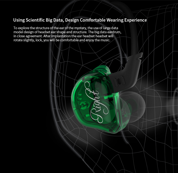 ขาย KZ ZSR หูฟัง Hybrid 3 ไดร์เวอร์ (1DD 2BA) ถอดสายได้