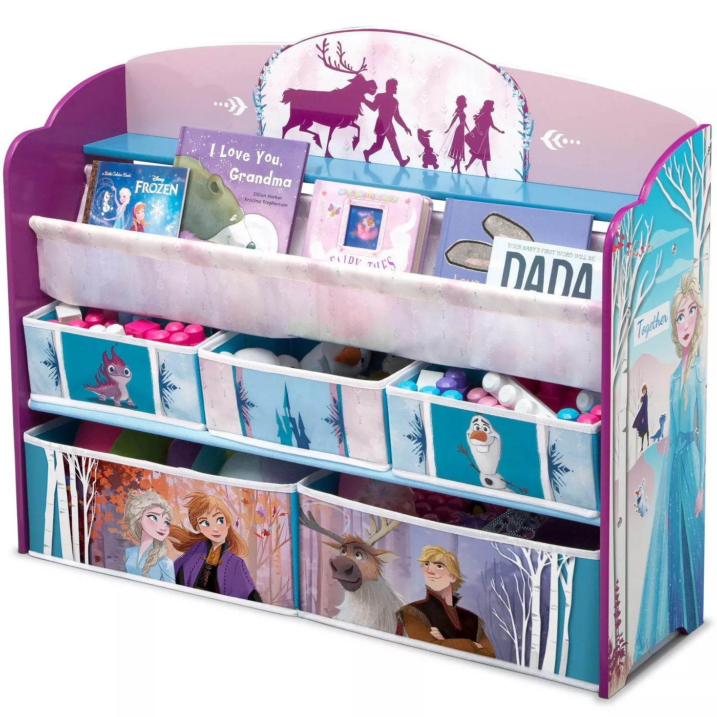ชั้นเก็บของลาย โฟรเซ่น Disney Frozen Multi-Bin toy organizer ลิขสิทธิ์แท้ 100%