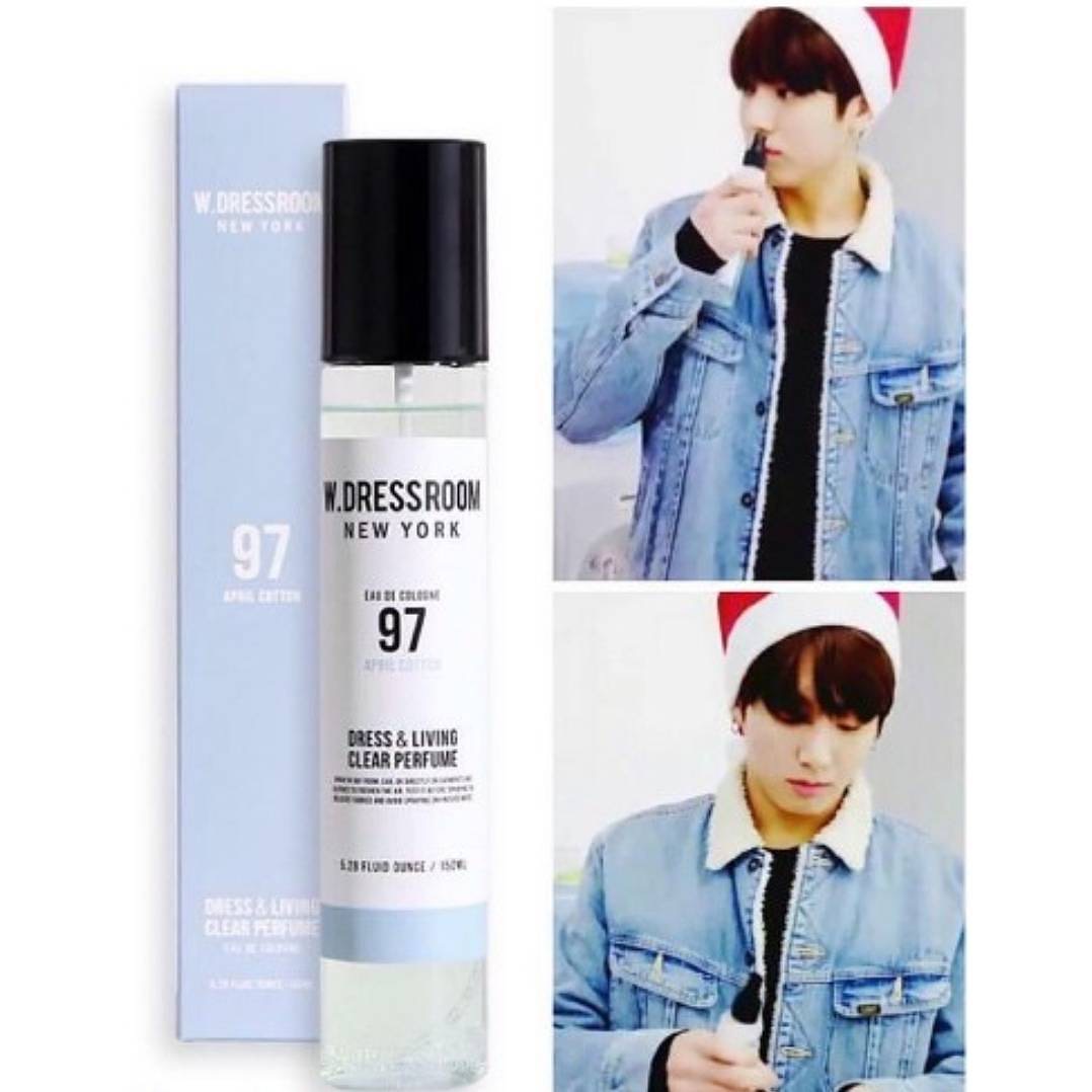 น้ำหอม #WDRESSROOM NO.97 APRIL COTTON (150ml ขวดใหญ่) (กลิ่นนี้ที่แทฮยองซื้อให้จองกุก #BTS)