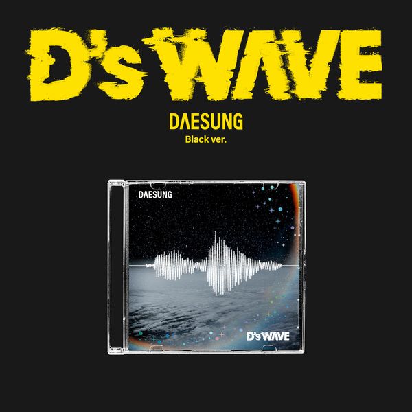 อัลบั้ม DAESUNG 1st Mini Album [D's WAVE] (Black Ver.) รอนำเข้า 9-14 วัน