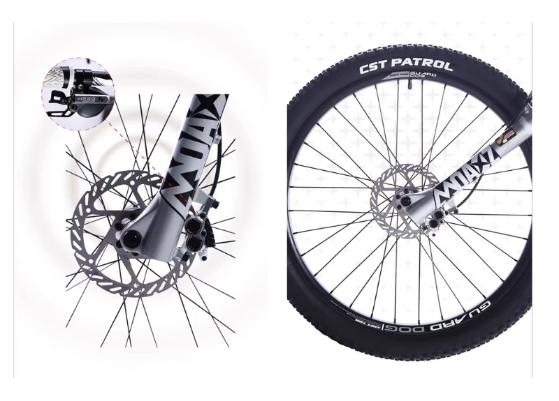 จักรยานเสือภูเขา 3Sixty Guard Dog 2 Alaska – Soft Tail 27.5 นิ้ว | โช้คลม DNM + เบรกไฮดรอลิก 4 ลูกสูบ | 10 สปีด | สำหรับผู้สูง 160-185 ซม.