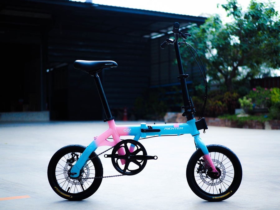 RICHTER CO2 FOLDING BIKE 16INCH WHEEL