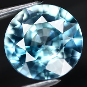 เพทายสีฟ้าสวย (Zircon) 1.55 กะรัต (0554)