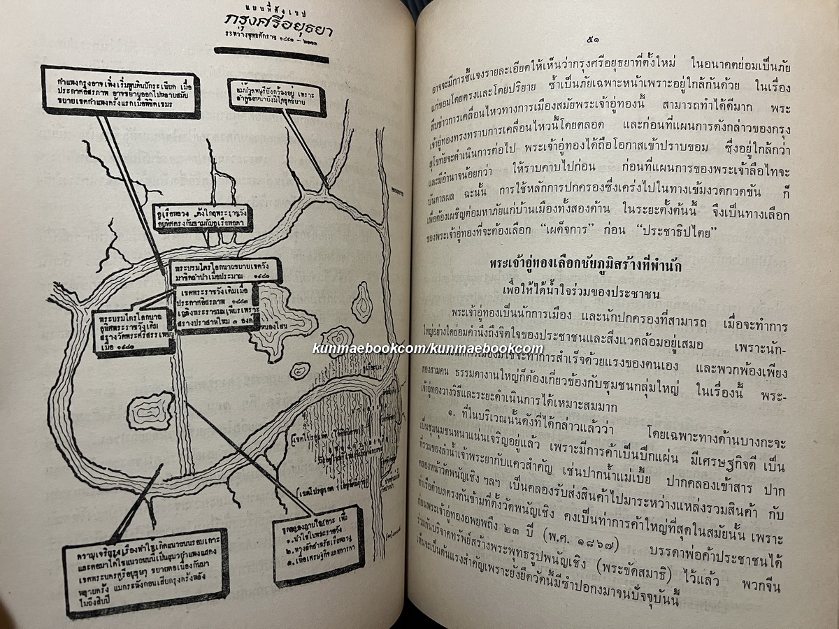 ประวัติศาสตร์กรุงศรีอยุธยา ฉบับ กระทรวงมหาดไทย / อนุสรณ์ นายทองศุข จำปีรัตน์