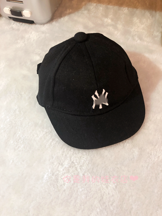 หมวกฮิฟฮอฟ NY สำหรับตุ๊กตา 15-20 cm.