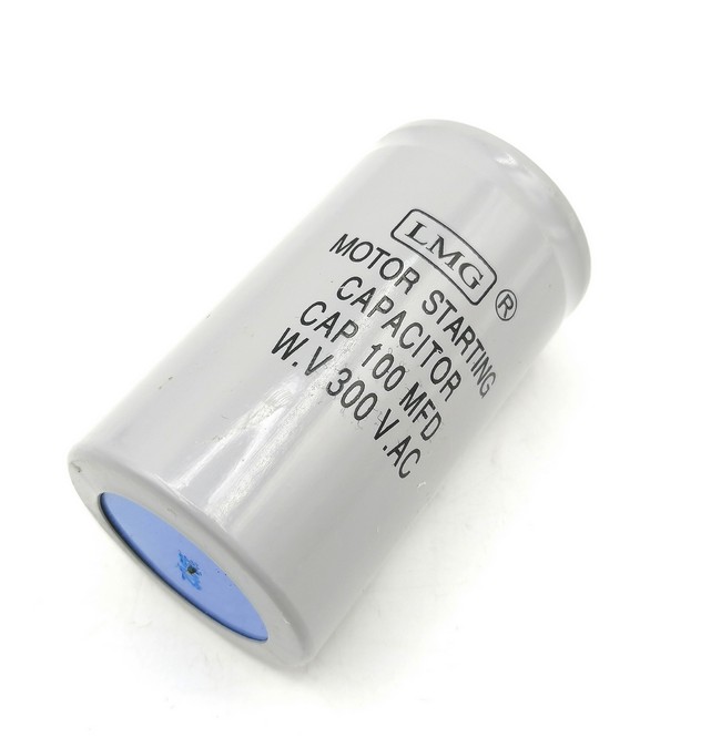 คาปาซิเตอร์ 100uf 300v. (สตาร์ท)