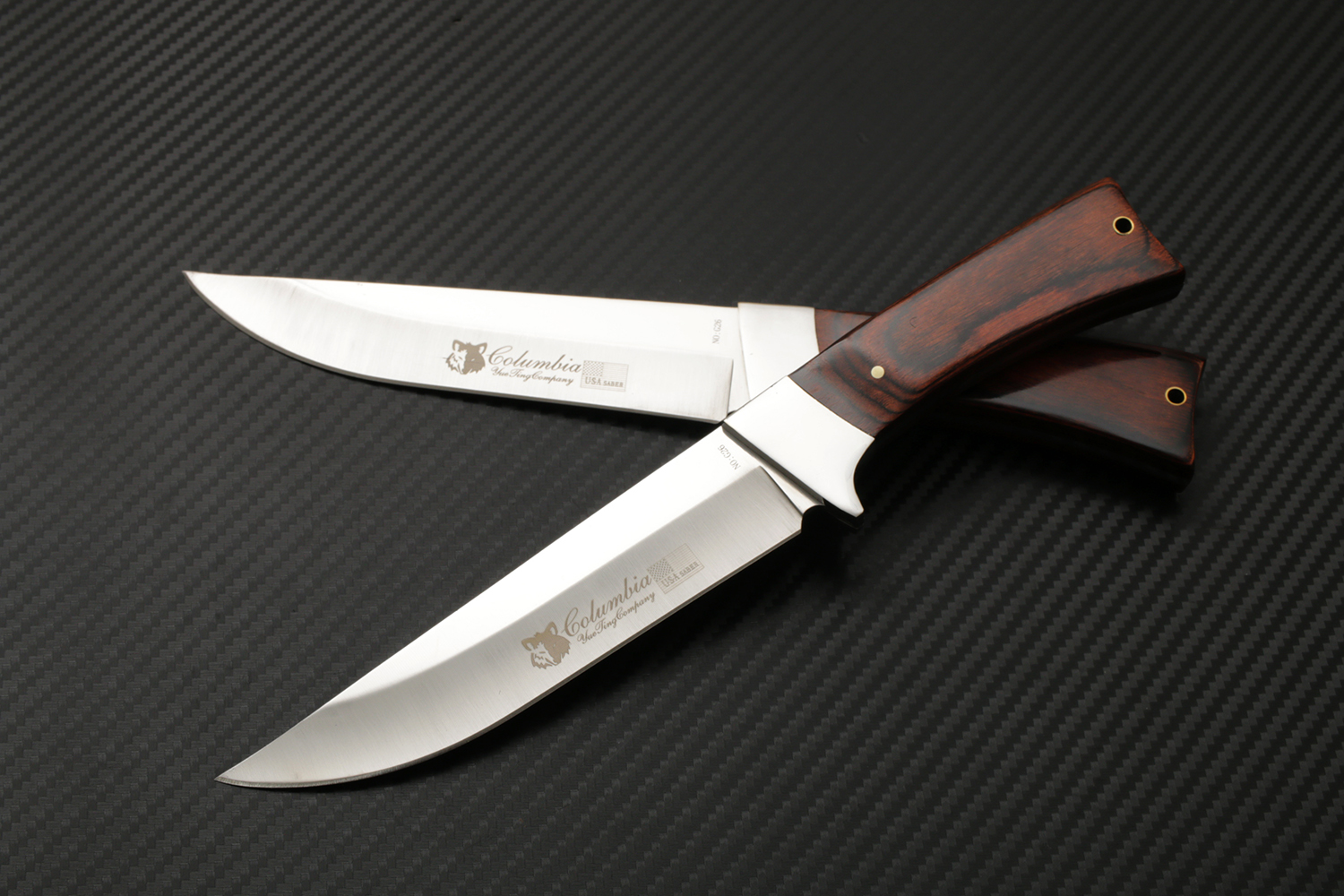 มีดเดินป่า COLUMBIA รุ่น G26 ใบมีดสวย ด้ามจับไม้ ใบมีดสแตนเลส