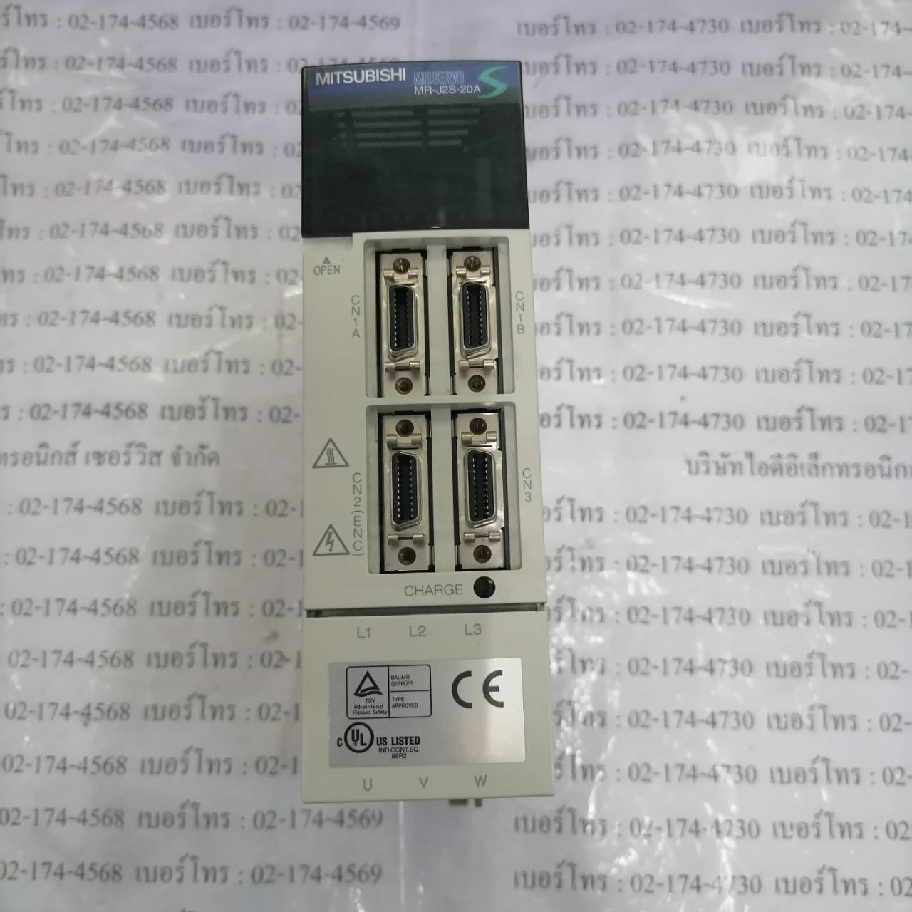 SERVO DRIVE “ MITSUBISHI ” รุ่น MR-J2S-20A