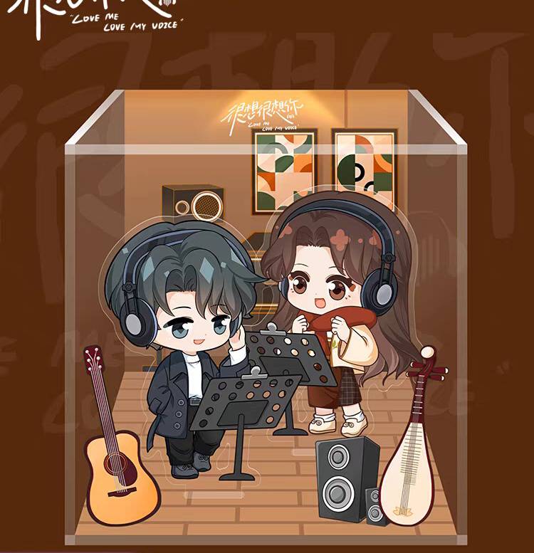 สแตนดี้+กล่องฉาก ซีรี่ย์ สื่อรักผ่านเสียง