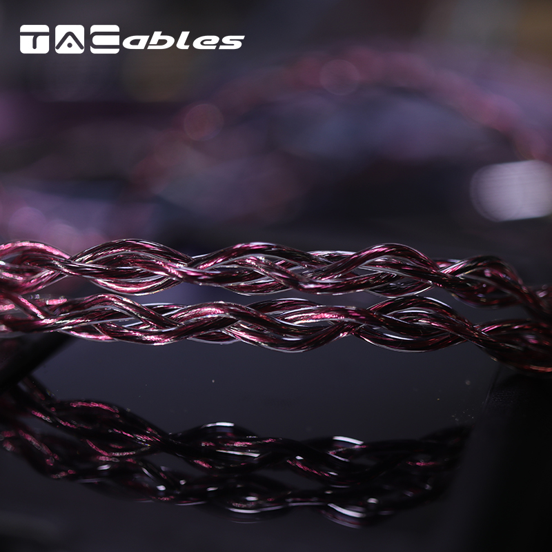 ขาย TACables Rubine สายอัพเกรดหูฟังถักมือระดับเทพ