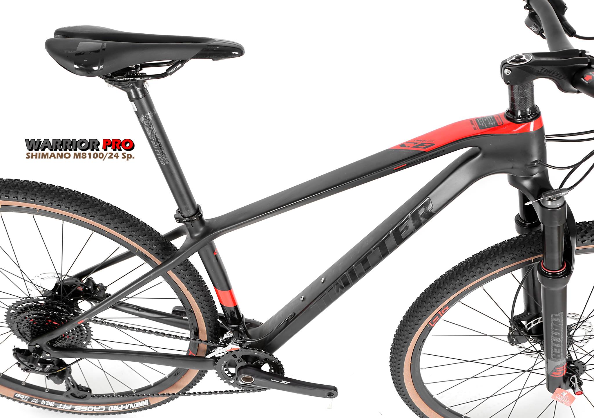 จักรยานเสือภูเขา TWITTER WARRIOR PRO Lightweight Version, 2x12 Speeds 2025