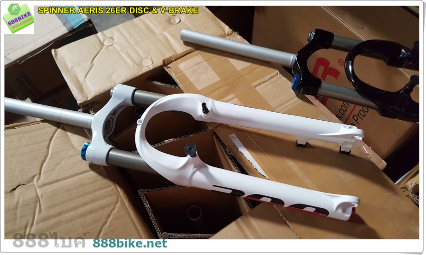 โช๊คลม Spinner Aeris 300 Plus 30mm 29er (30มม) Disc Only, MTB Suspension Front Fork (โช้คลม 29 คอตรง แกน9มม.)