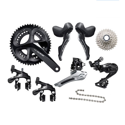 ชุดเกียร์เสือหมอบ SHIMANO 105 GROUPSET 22 R7000 2X11 สปีด, 105 MY2022