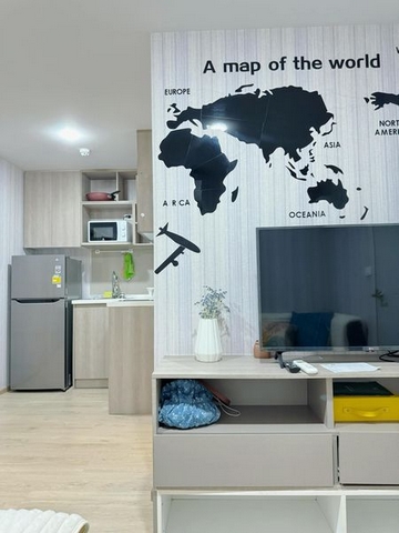 ให้เช่าคอนโด เอลลิโอ เดล มอสส์ พหลโยธิน 34 ตึกA 34.90 ตร.ม.เฟอร์ครบ แอร์ 3 ตัว มีเครื่องซักผ้าใกล้ BTS 2 สถานี