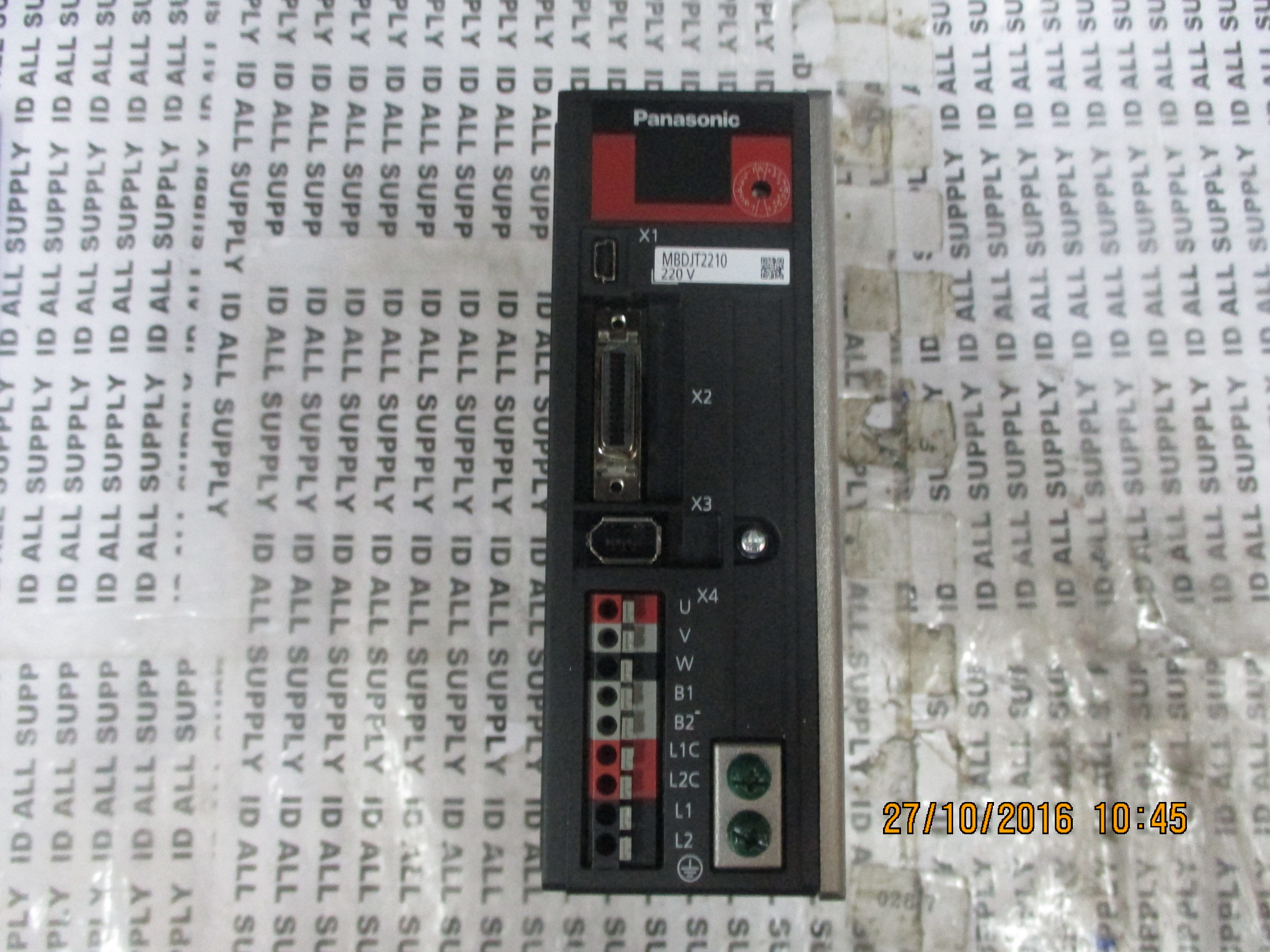 SERVO DRIVE “ PANASONIC ” รุ่น MBDJT2210