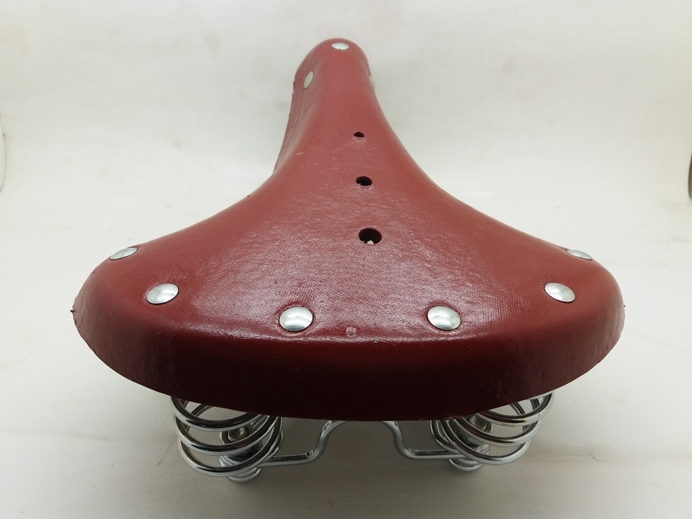 เบาะจักรยาน PVC SADDLE รุ่นโบราณ,TYSD7002