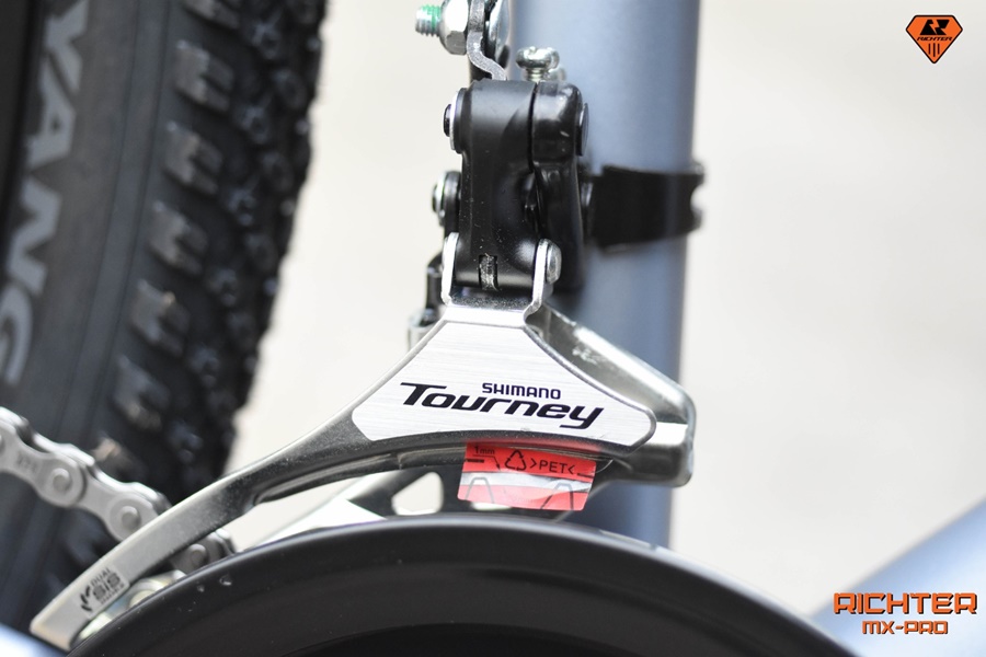 จักรยานเสือภูเขา RICHTER รุ่น MX-PRO เฟรมอลูมินั่มซ่อนสาย ชุดขับเคลื่อน SHIMANO ALTUS 27SP ขนาดวงล้อ 29 นิ้ว NEW2023