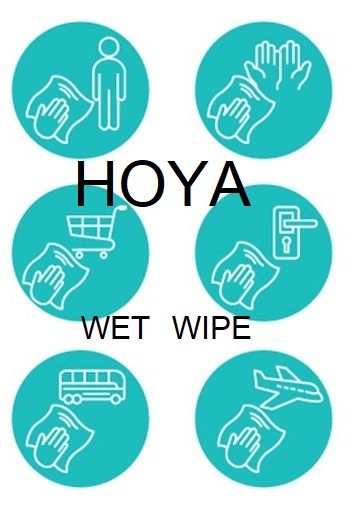 ทิชชู่เปียก โฮญ่า เว็ท ไวพส์ สูตรแอลกอฮล์ 75% 1 ห่อ 12 แผ่น