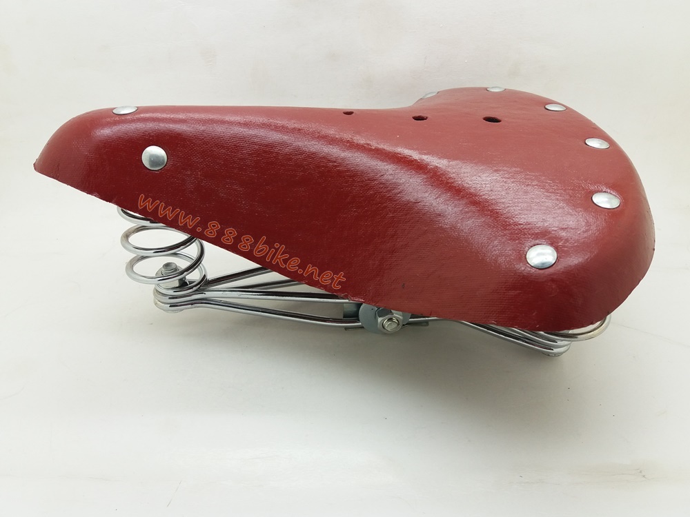 เบาะจักรยาน PVC SADDLE รุ่นโบราณ,TYSD7002