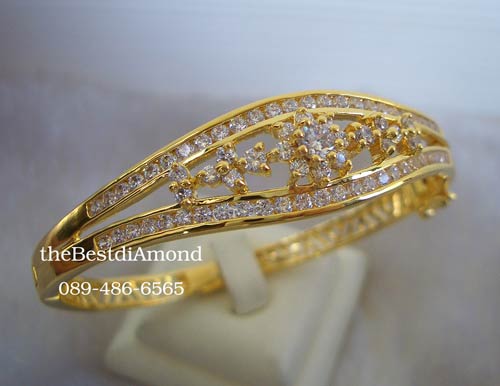 ++BB032+++กำไลเพชรโคลนนิ่ง Luxury style+++หรูหรา ดูดี มีรสนิยม แบบเหมือนร้านจิวเลยค่ะ งานสวยสุดๆๆ เพชรงามวิ๊งๆ ใส่แล้วเริ่ดแน่นอน