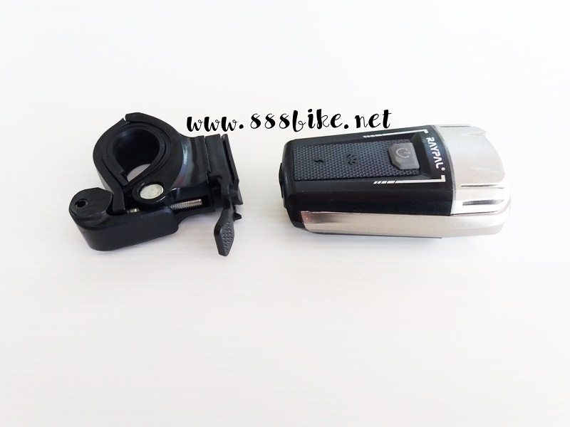 ไฟหน้า RAYPAL Front Light ชาร์ต USB, RPL-2273 สีดำ