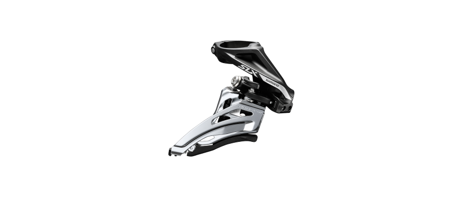 ตัวสับจาน SLX, FD-M7020-11-H, 11-Speed, 2 ชั้น, แคล้มป์บน, Side swing, 31.8MM/34.9MM