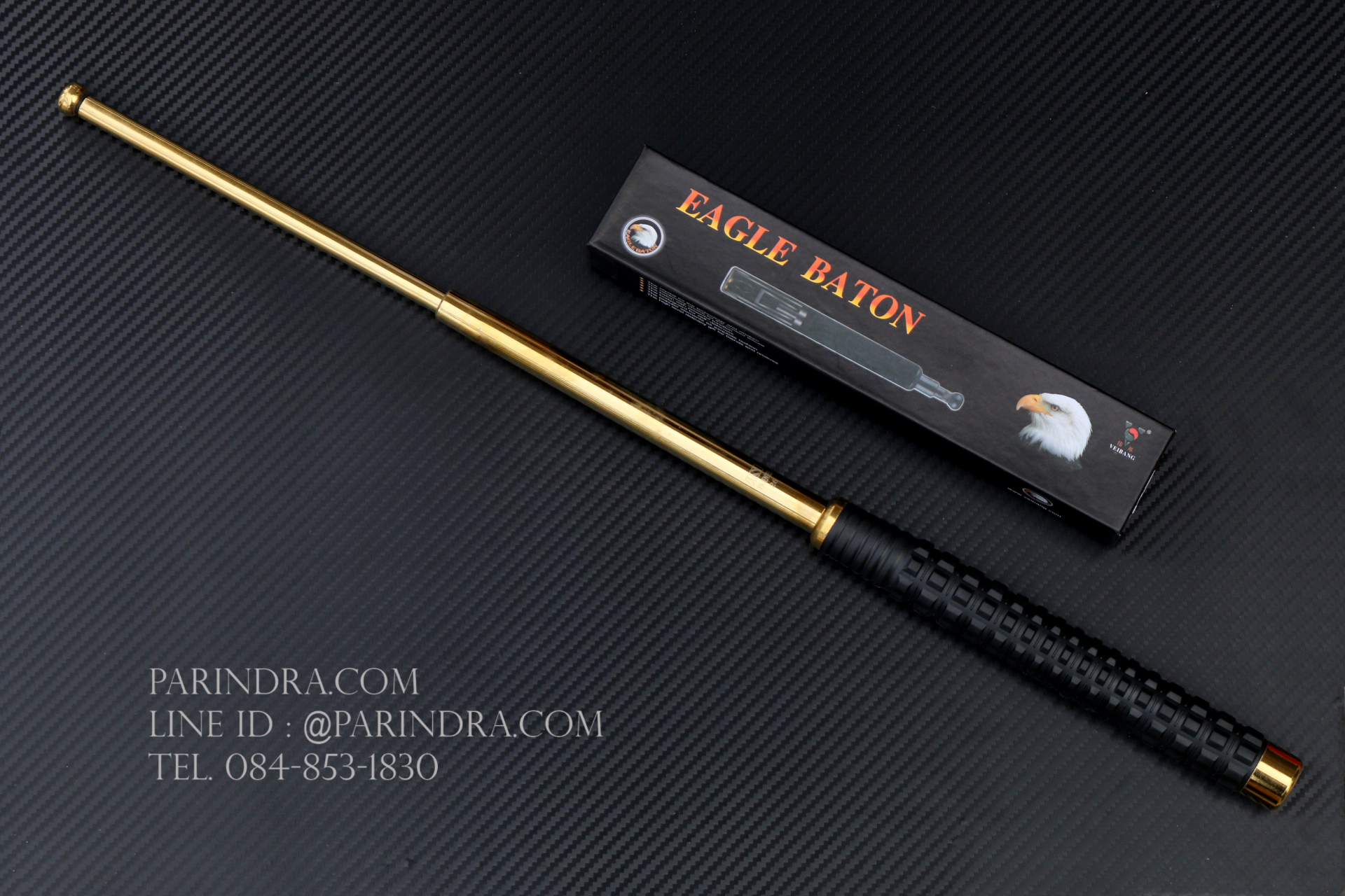 ดิ้วเหล็กอย่างดี Eagle Baton Patened 26 สีทอง ขนาด 25 นิ้ว