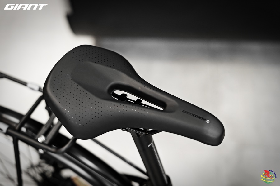 จักรยาน GIANT ESCAPE 2 CITY DISC 2x8สปีด ดิสน้ำมัน พร้อมตะแกรงท้ายและบังโคลน, Giant NEW 2024