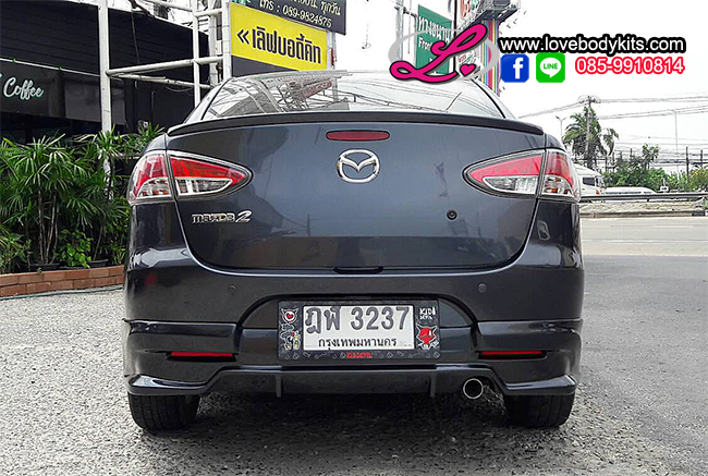 ชุดแต่ง FIRE WAR PLUS : MAZDA 2 /2011-2014 / 4 ประตู