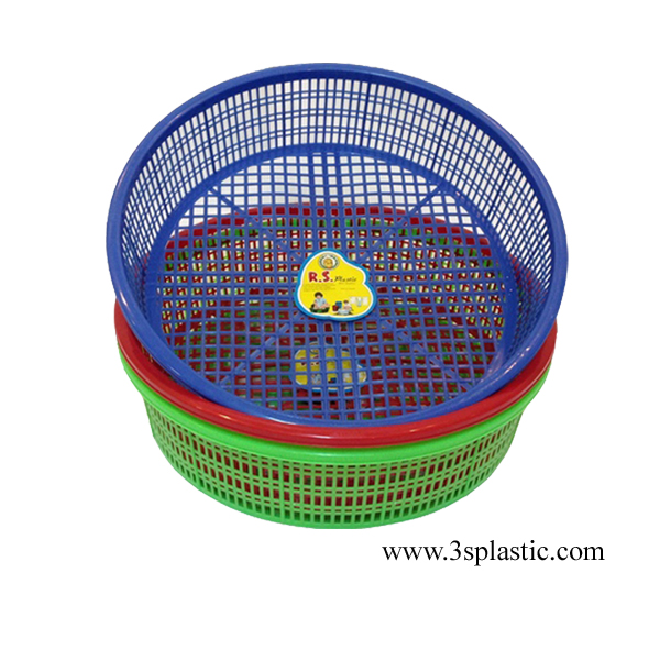 ตะแกรงกลม 111 สีสวย/สดใส ขนาด Ø 43.7 x 11 cm.