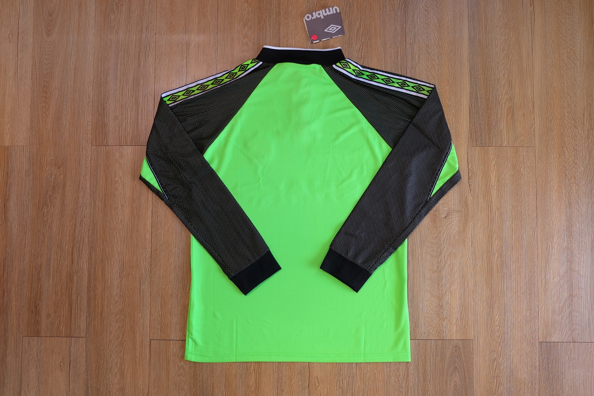 Manchester United 1998/1999 Goalkeepers Vintage Jersey เสื้อแมนยูย้อนยุคแขนยาว Schmeichel Goalkeeper
