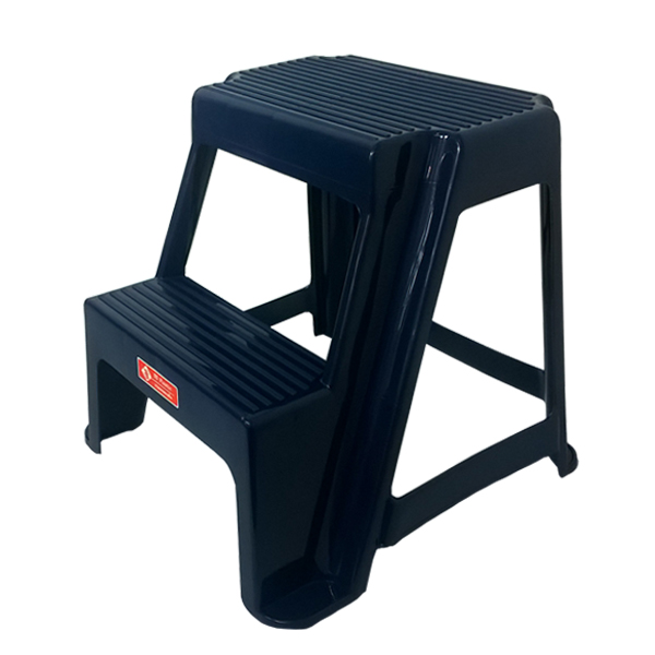 บันได2ขั้น สูง 43 เซ็นติเมตร สีขาว รวมค่าจัดส่งพัสดุธรรมดา