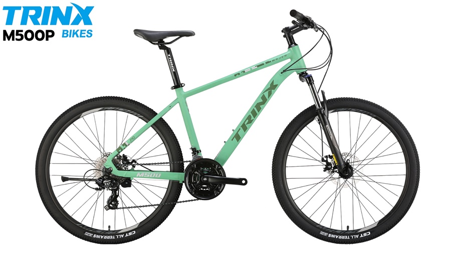 จักรยานเสือภูเขา TRINX M500PRO MTB 29ER เฟรมอลู ชุดเกียร์ 24 สปีด ดุมแบร์ริ่ง ,NEW 2025
