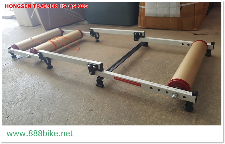 เทรนเนอร์ 3 ลูกกลิ้ง HONGSEN Indoor Folding professional Trainer Rollers, E-HSQX005 Roller Trainer