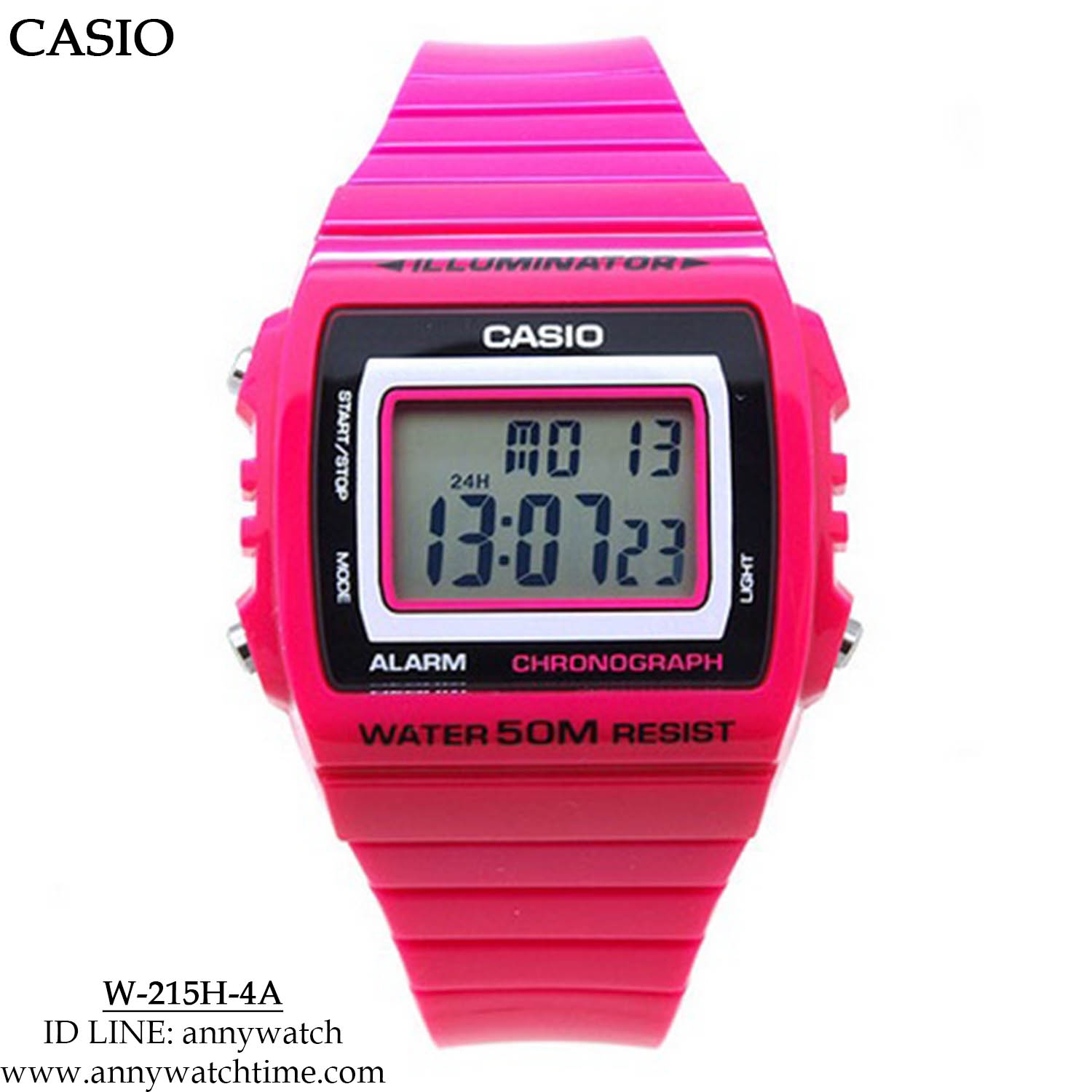 CASIO W-215H-4A