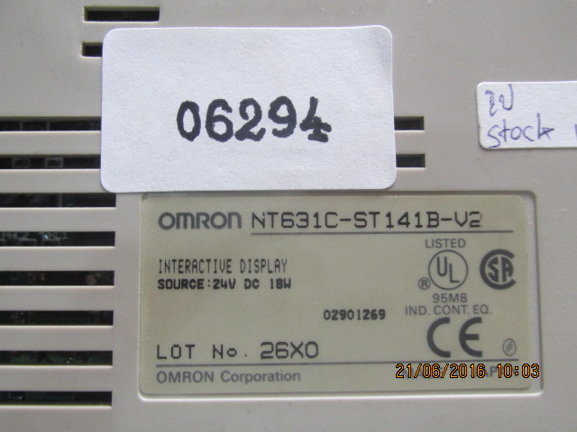 LCD TOUCH SCREEN “OMRON ” รุ่น NT631C-ST141B-V2