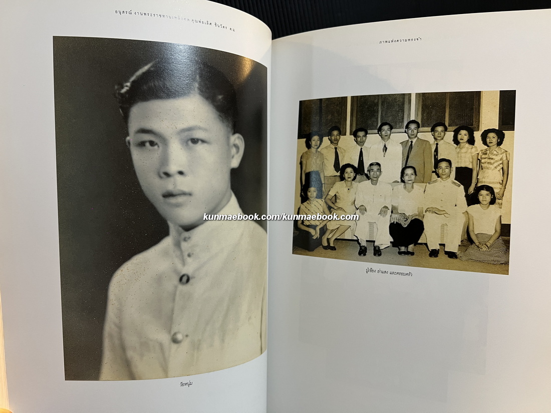 อนุสรณ์ในงานพระราชทานเพลิงศพ คุณพ่อเลิศ ชินวัตร ต.ม.
