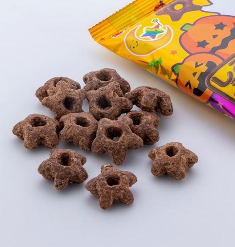 👻 ขนมช็อกโกแลตกรอบรูปดาวสุดฮิตจากญี่ปุ่น Ginbis Shimi Choco Corn Halloween Limited Edition 88g 👻