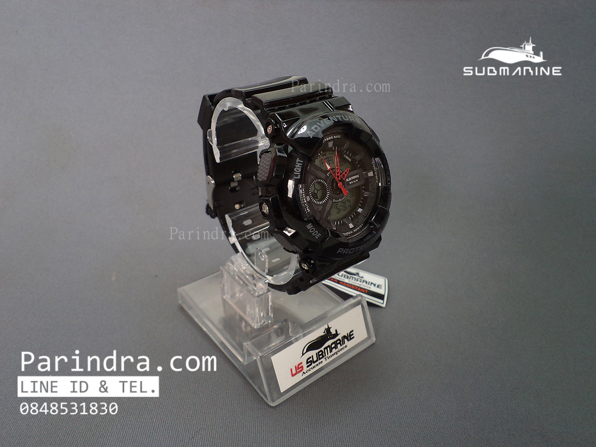 นาฬิกา US submarine Adventure Protector รุ่น TP3163L สีดำ-เทา